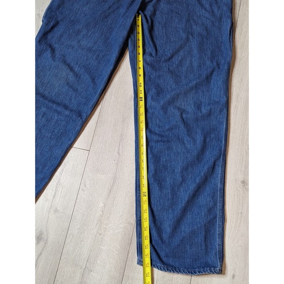 Tyndale FR Jeans Mens 40x34 Fire Resistant Medium Wash Blue Denim Carpenter 2112 - Picture 14 of 16
